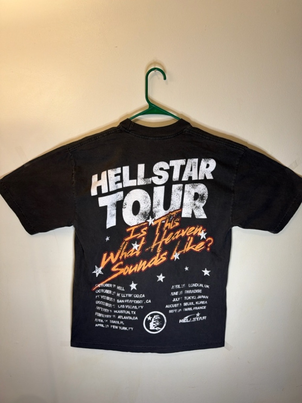 Brand new 100% Authentic Mens medium Hellstar 'Path To Paradise' T Shirt - Picture 5 of 8